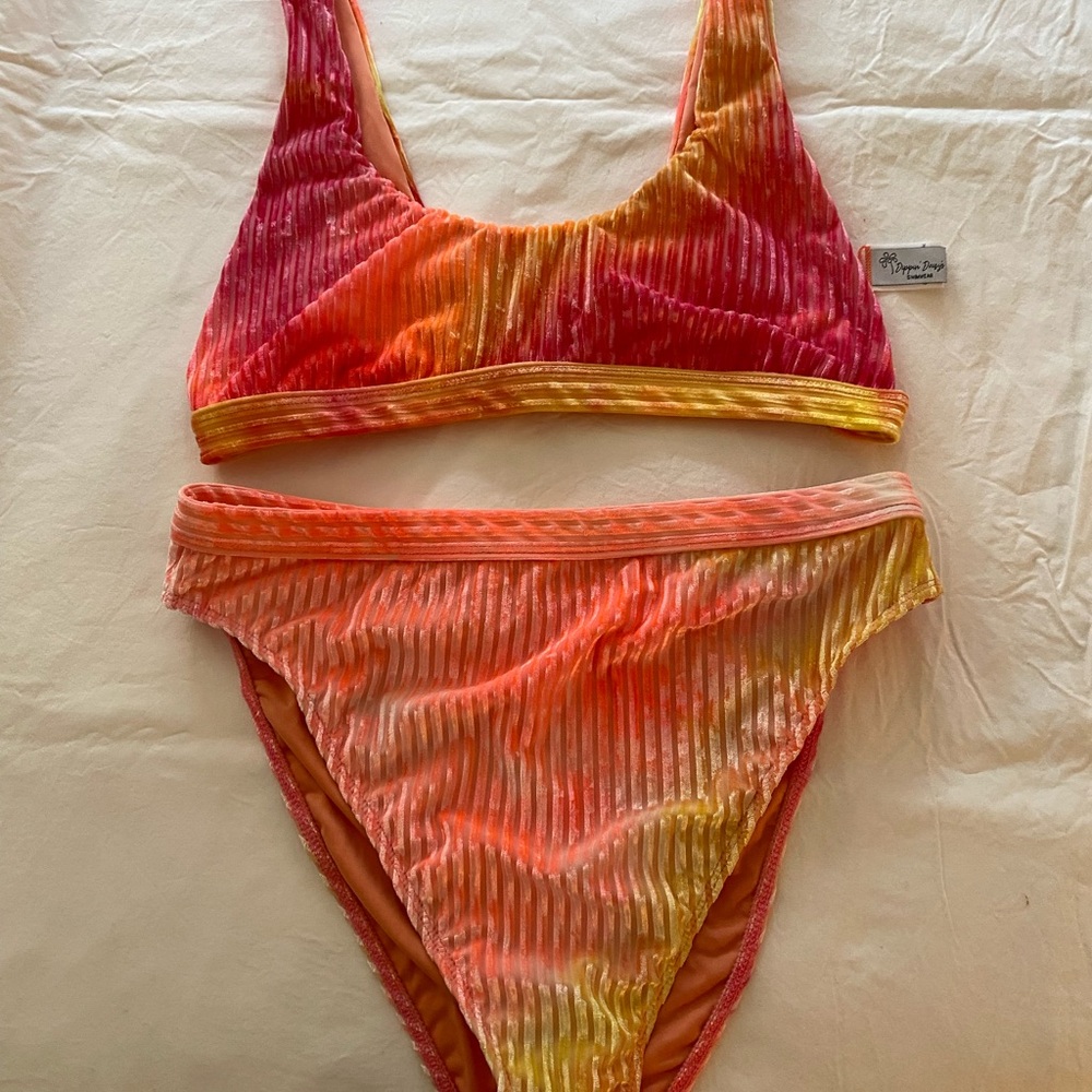 Dippin' Daisy's Red and Yellow Bikini